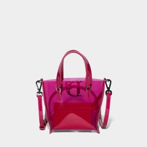 D2 CRYSTAL STATEMENT SHOPPING BAG