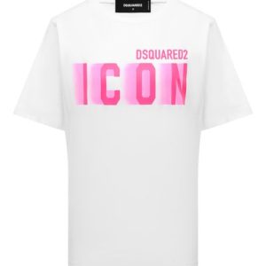 DSQUARED TSHIRT-WHITE