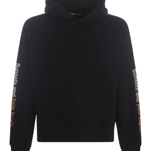 FELPA BLACK/WHITE PALM ANGELS