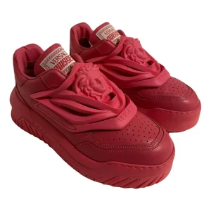 VERSACE ODISSEA SNEAKERS BORDEAUX
