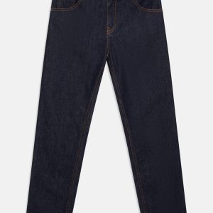 VERSACE WOMEN'S PANT MEDIUM WASH - STRAIGHT LEG JEANS