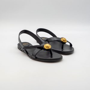BALMAIN FLAT SANDAL ALMA - CALFSKIN