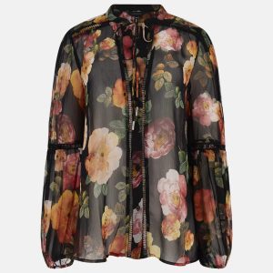 GUESS FLORAL PRINT BLOUSE