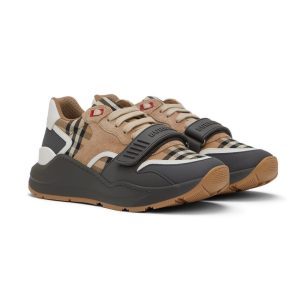 BURBERRY – RAMSEY CHECK SNEAKERS BĂRBAȚI