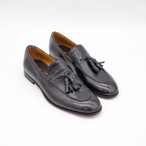 CORVARI - MOCASINI BĂRBAȚI - PIELE NATURALĂ - NAVY