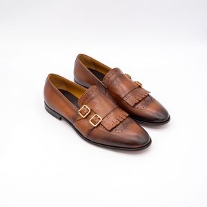 CORVARI - MOCASINI ELEGANȚI - PIELE NATURALĂ - MARO