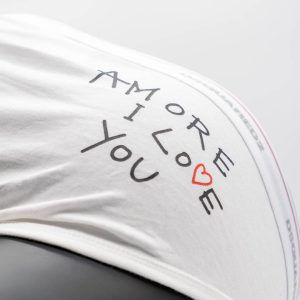 DSQUARED2 - BOXERI DIN BUMBAC - "AMORE I LOVE YOU"
