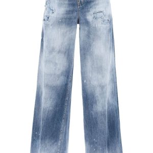DSQUARED2 TRAVELLER JEANS IN LIGHT EVERGLADES WASH