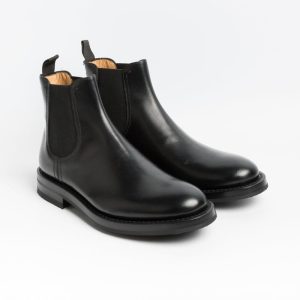 FABI MEN'S CHELSEA BOOTS IN LISBONA NERO