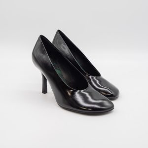 BURBERRY PANTOFI CLASICI - PIELE NATURALĂ - NEGRI - TOC 85MM