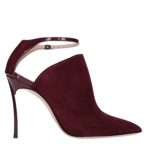 CASADEI PANTOFI BURGUNDY DÉCOLLETÉ BLADE