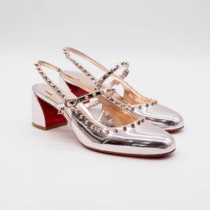 CHRISTIAN LOUBOUTIN 55MM JANISPIKES PUMPS | PINK