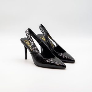 VERSACE JEANS COUTURE LOGO SLING BACK