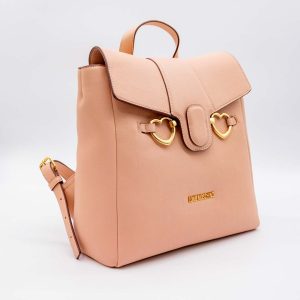 LOVE MOSCHINO RUCSAC PIELE ECOLOGICĂ CU DETALII AURII