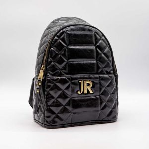 RUCSAC JOHN RICHMOND - PIELE ECOLOGICĂ - NEGRU