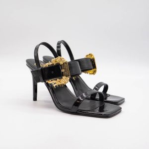 VERSACE JEANS COUTURE - SANDALE NEGRE