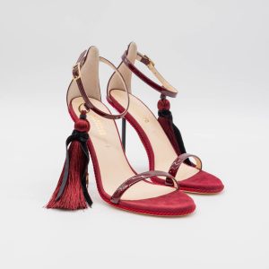 REVOLVER REQUEEN SANDALE ROOM 229 BURGUNDY