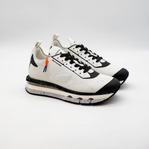 SNEAKERS BARRACUDA BĂRBAȚI - NIKHO WHITE