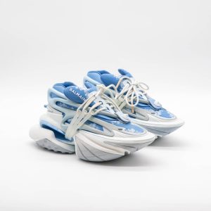 BALMAIN X ANT KAI UNICORN BLUE SNEAKERS DAMĂ