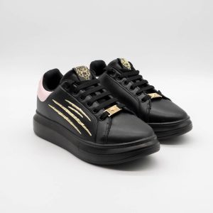 PHILIPP PLEIN SPORT BLACK-PINK SNEAKERS