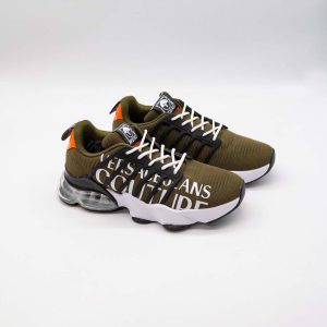 VERSACE JEANS COUTURE LOGO CHUNKY SNEAKERS IN SYNTHETIC