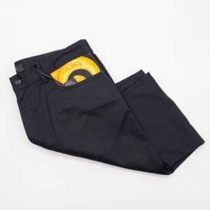 VERSACE INFORMAL PANTS COTTON DRILL FABRIC + HERITAGE PRINT